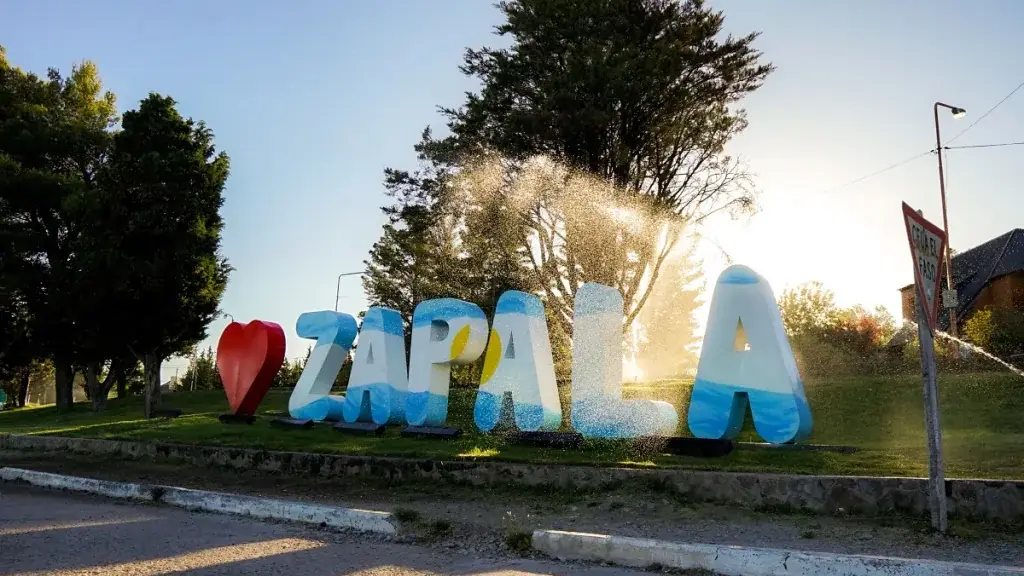 Vista de Zapala